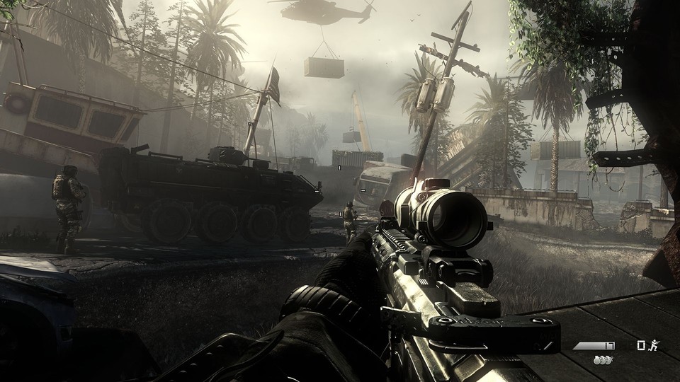 Call of Duty: Ghosts klettert in den Charts erwartungsgemäß hoch.