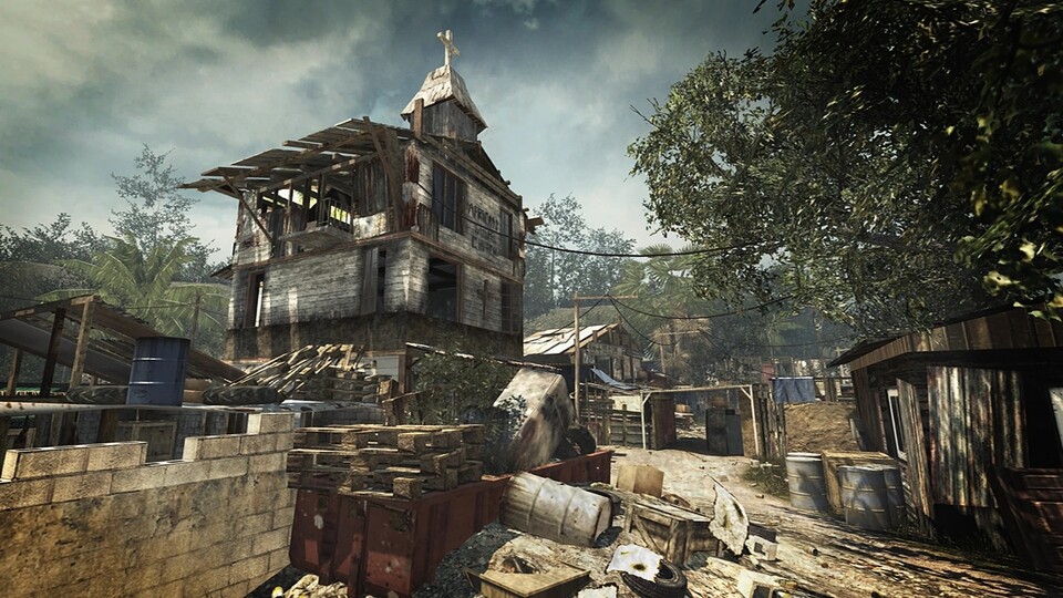 Die Map Village stammt aus dem dritten CoD: Modern Warfare.