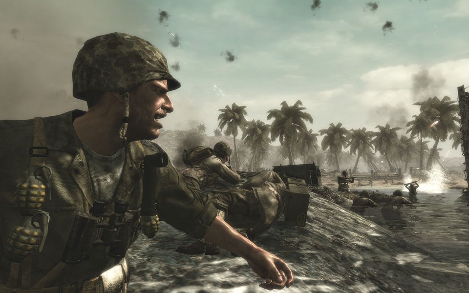 In World at War gab es erstmals einen 4-Spieler-Koop-Modus in einem Call of Duty-Spiel.