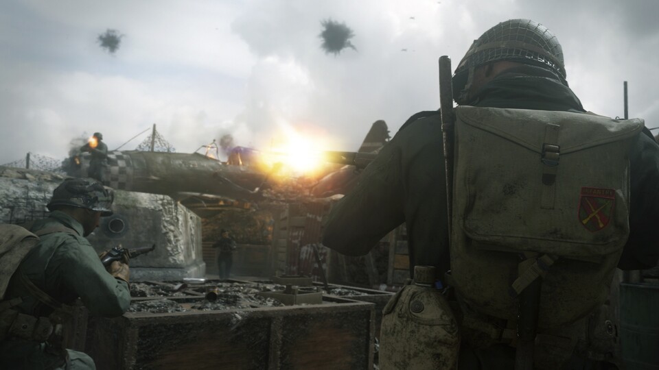 Das Hauptquartier von Call of Duty: WW2 bietet jede Menge Aktivitäten für Spieler, die nicht sofort in das nächste Multiplayer-Match springen wollen.