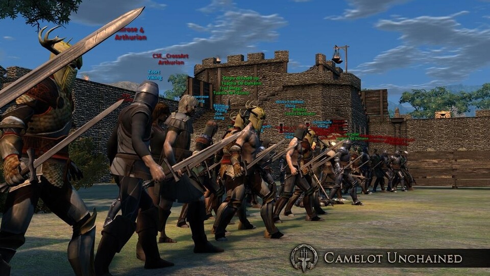 Die Kämpfe in Camelot Unchained beschränklen sich auf PvP.