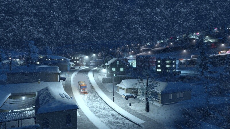 Cities: Skylines - Snowfall erscheint am 18. Februar 2016, es ist nach After Dark die zweite Erweiterung der Städtebau-Simulation. Neben Schnee und Eis sind auch Tramlinien neu.