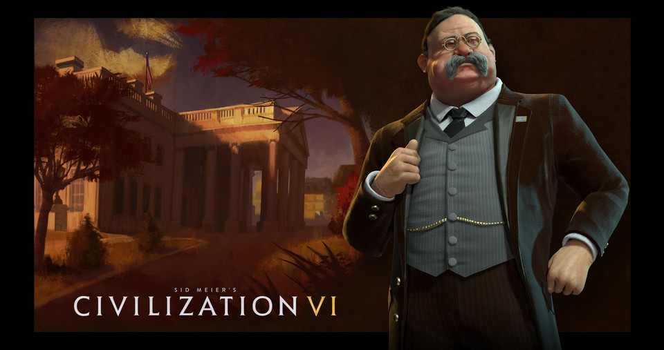 In Civilization 5 war George Washington Anführer der Amerikaner, beim Nachfolger übernimmt Theodore Roosevelt diese KI-Rolle.