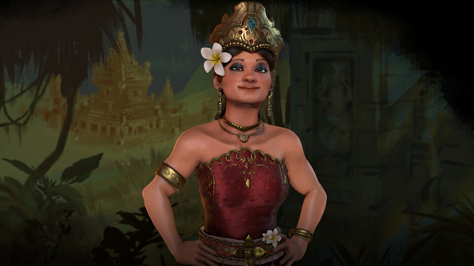 Königin Gitarja von Indonesien ist eine der zwei neuen Anführer für Civilization 6.