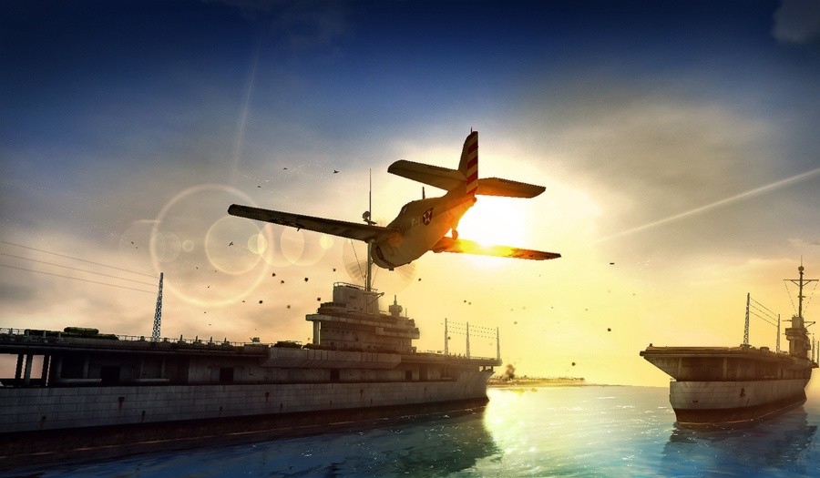 Mit Combat Wings: The Great Battles of WWII geht es unter anderem in den Pazifik.