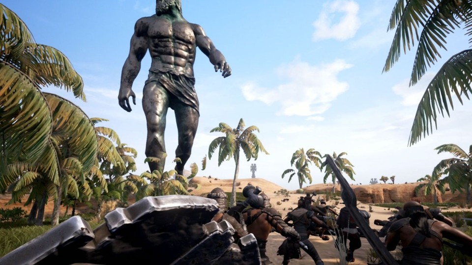 Conan Exiles - Entwickler-Video zeigt Sklavenhaltung und »Wheel of Pain«