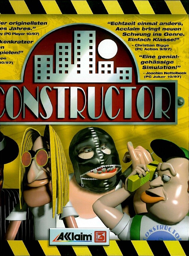 Constructor erschien 1997 für PC und kam auf eine GameStar-Wertung von 85.