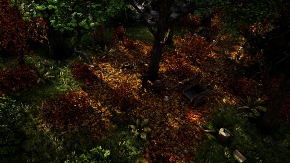 Dieser Screenshot von Corven ist eine Hommage an Ultima 9.