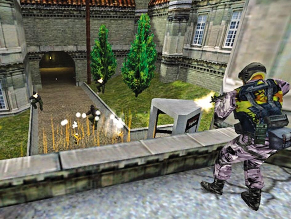 Die Designer der beliebtesten Counterstrike-Karten arbeiten auch an Condition Zero. Diese Map erinnert auf den ersten Blick an de_cobble.