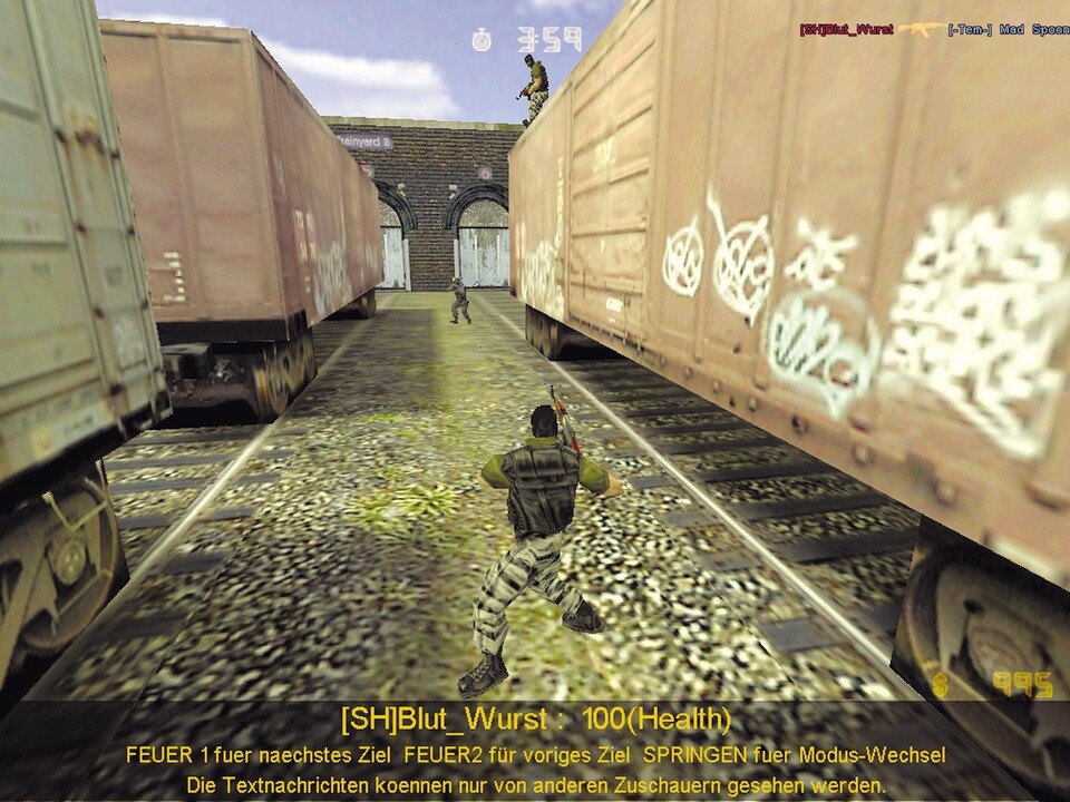 Kommunikation ist in Counterstrike enorm wichtig.