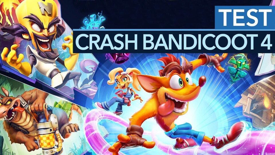 Crash Bandicoot 4 - Test-Video zum Jump-+amp;-Run-Hit für PS4 +amp; Xbox One