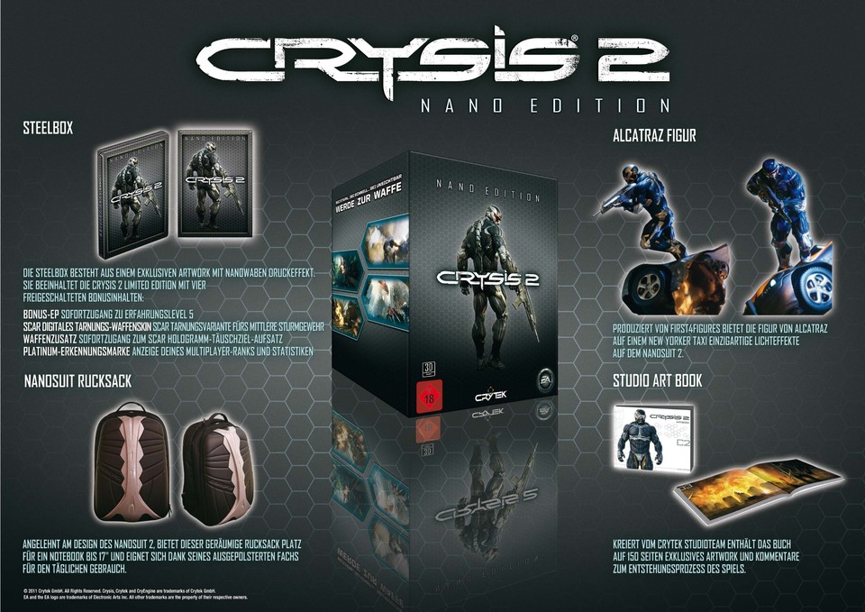 Die Nano Edition von Crysis 2.