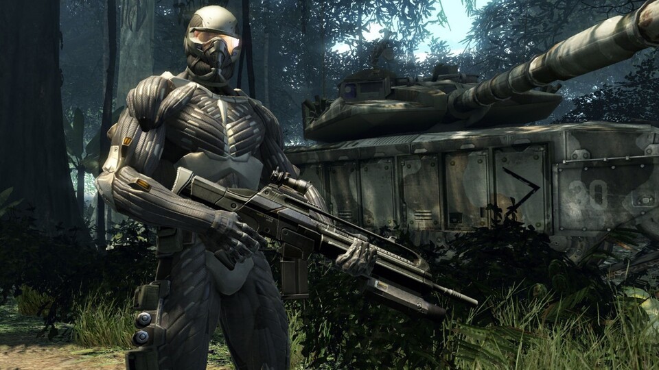 Crysis wird mit der neuen CryEngine 3 für Xbox 360 und PlayStation 3 umgesetzt.