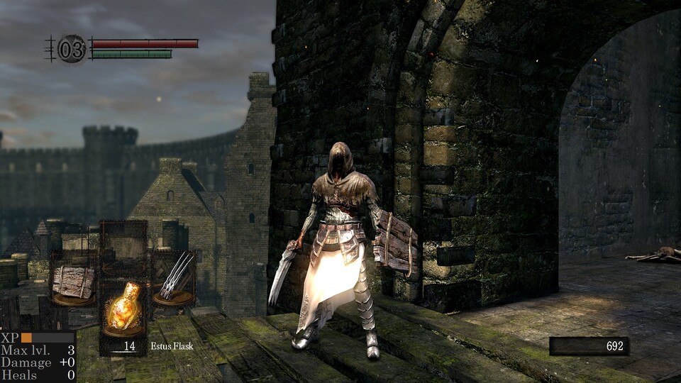 In Dark Souls können wir (mit Mod) nun auch im Gun-Game-Modus auf die Jagd nach Monstern und immer besserem Loot gehen.