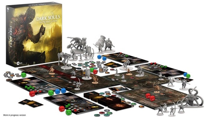 Brettspiele - wie hier zu Dark Souls - sind derzeit der neueste Schrei auf Kickstarter.