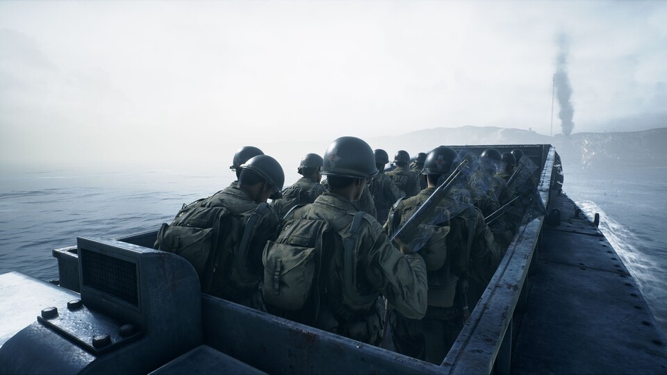 Bis zu 100 Spieler sollen in Days of War um Omaha Beach kämpfen. Der Soldat James Ryan lässt grüßen.