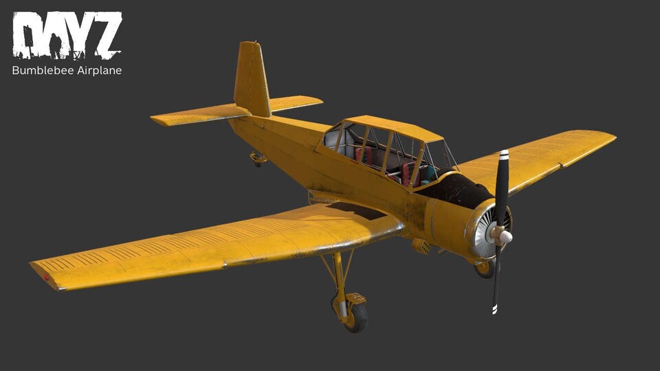 So sieht die Z-37 aus, das erste Flugzeug für die Standalone-Version von DayZ.