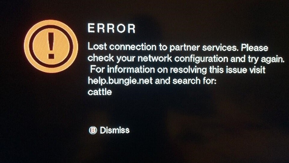 Für den Twitter-Nutzer @MTDonnell und viele weitere Destiny-Spieler ging am Samstag nichts mehr - die gemütliche Wochenendrunde vor der Konsole wurde durch DDoS-Attacken auf die Spielserver unterbrochen.