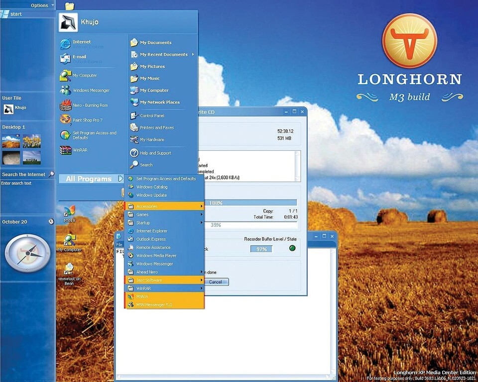 Laut Microsoft macht das kommende Windows Longhorn mit Palladium den PC sicherer.