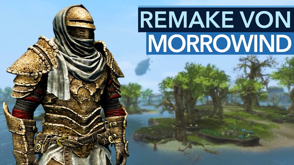 Der riesige Skyrim-Vorgänger kommt in neuer Grafik zurück! - Morrowind-Remake Skywind