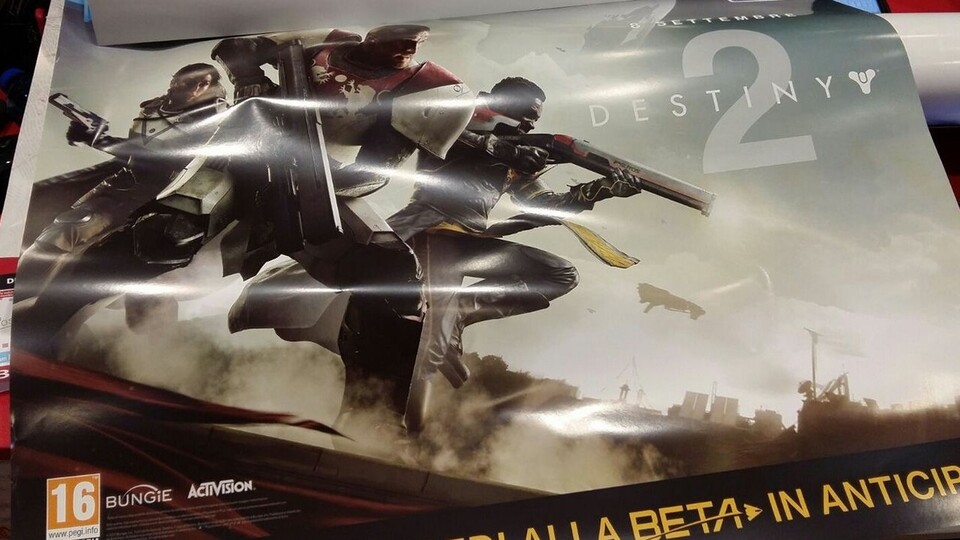 Ein geleaktes Poster zeigt das angebliche Veröffentlichungsdatum von Destiny 2.