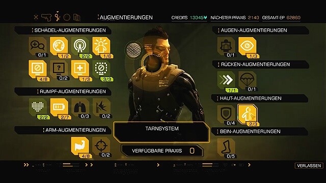 Deus Ex: Human Revolution - Die Augmentierungen