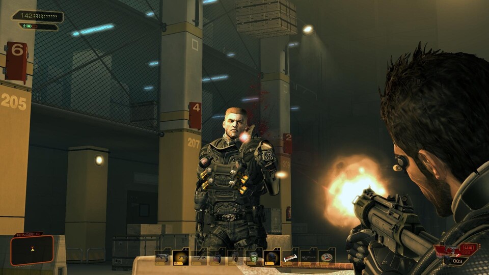 Die Bosskämpfe von Deus Ex: Human Revolution sind frustrierend und eintönig.