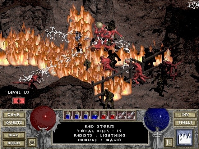 Mithilfe der »Belzebub«-Mod läuft auch das 17 Jahre alte Action-Rollenspiel Diablo 1 in einer HD-Auflösung.