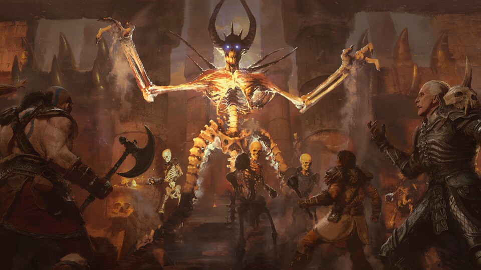 Diablo 2: Resurrected zeigt seine Monster in Nahaufnahme.