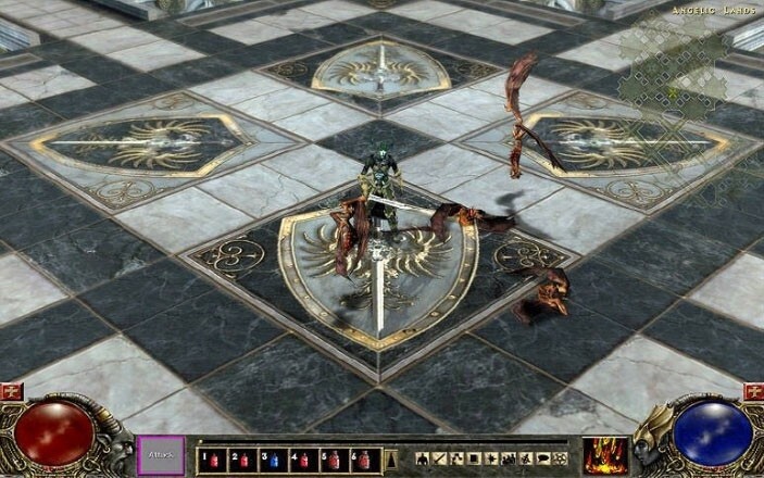 Mögliche Zauberer-Klasse aus dem eingestellten Diablo 3. Man beachte das Symbol in der Schnellauswahl.