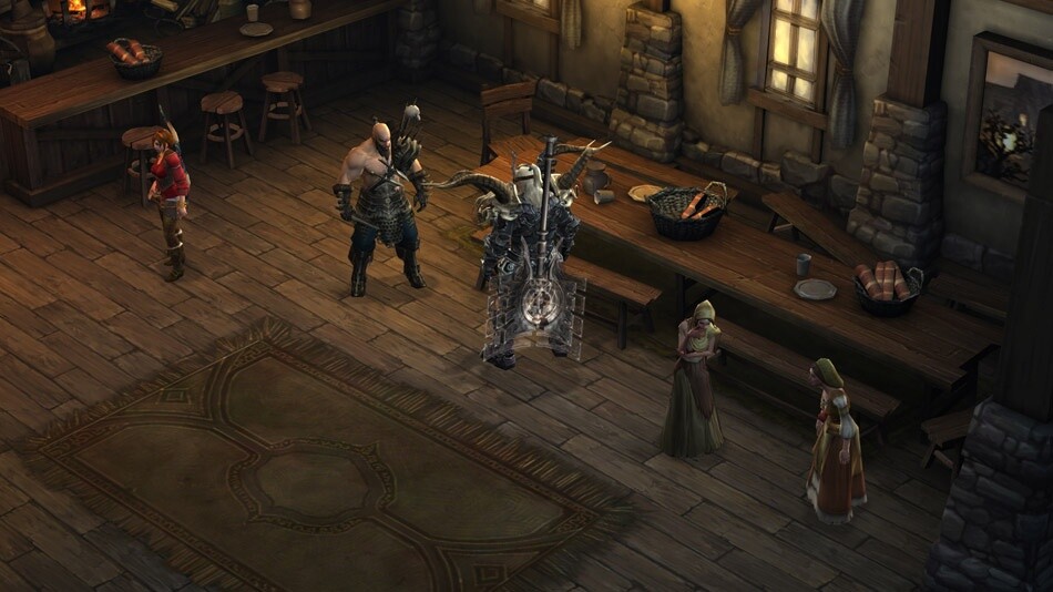 »Nek der Raufbold« in der Taverne von Tristram (Akt 1) ist der Verantwortliche für die neuen Duell-Kämpfe Spieler gegen Spieler.