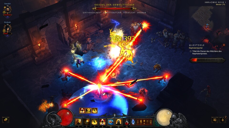 Diablo 3: Reaper of Souls verkaufte sich bisher 2,7 Millionen Mal.