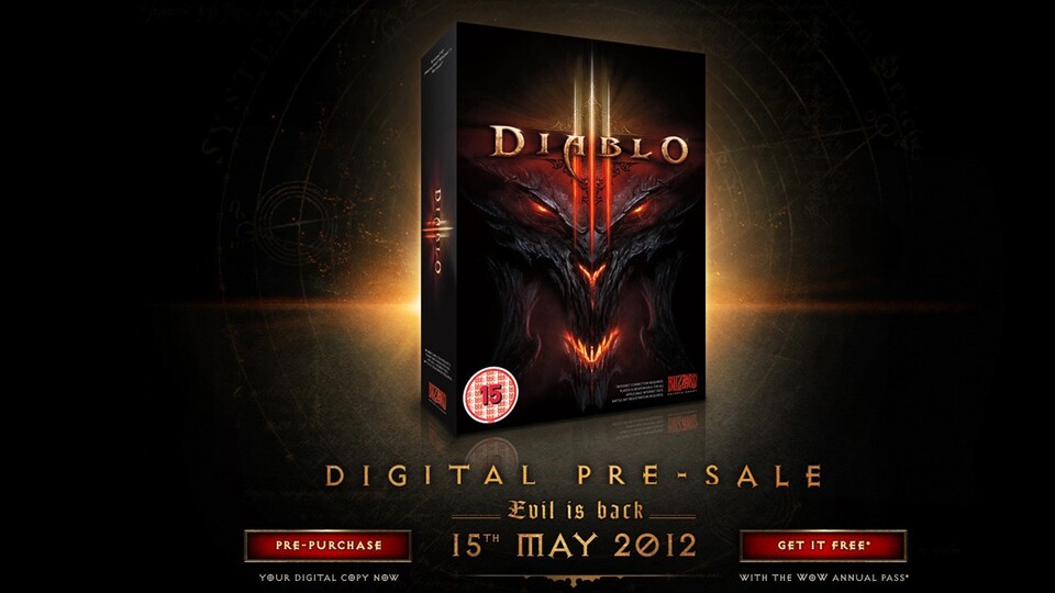 Diablo 3 erscheint am 15. Mai 2012 für PC und Mac.