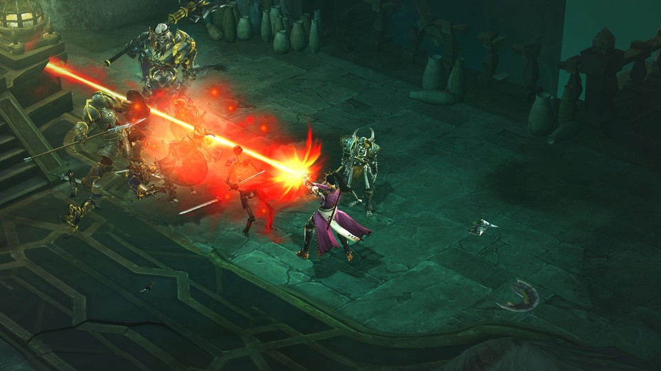In Diablo 3 können mächtige Gegenstände von Handwerkern gefertigt werden.