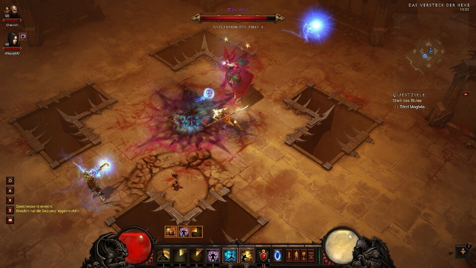 Legendäre Gegenstände in Diablo 3 sind oftmals schlecht zu erkennen.