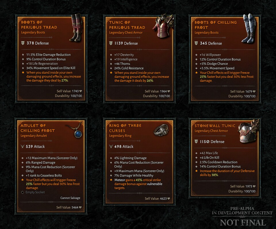 Um eure Builds in Diablo 4 zu maximieren, sind legendäre Gegenstände und Affixe entscheidend.