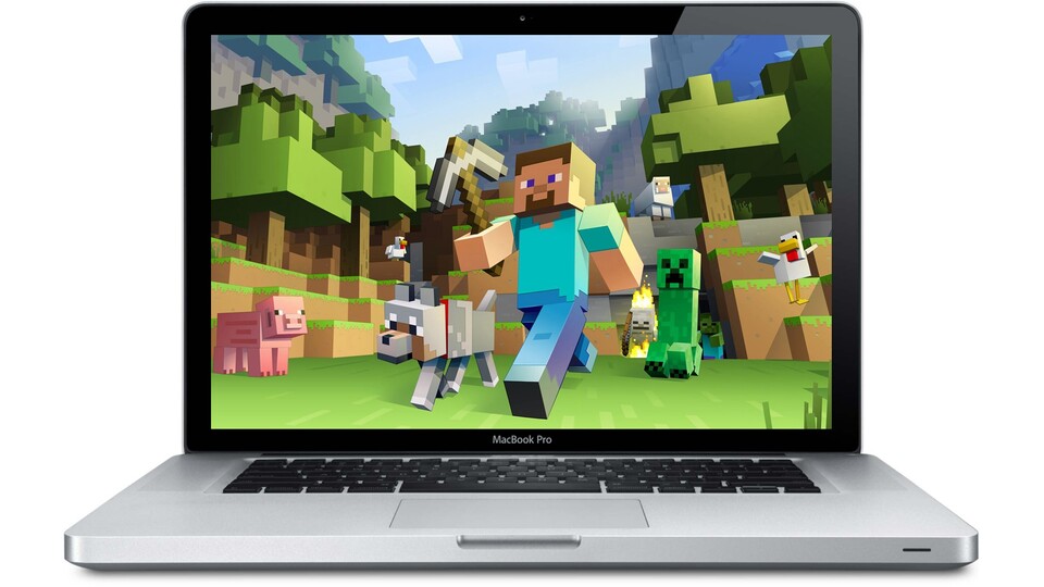 Auch auf dem Mac lassen sich viele Top-Titel wie zum Beispiel Minecraft spielen. 
