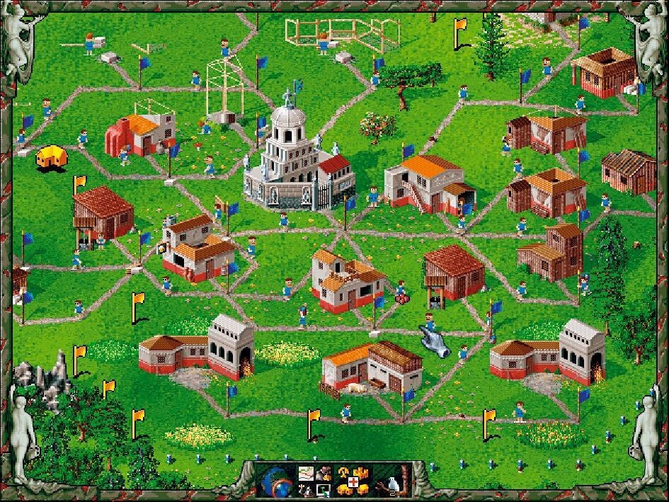 Im Original-Siedler 2 von 1996 bauten Sie in 2D-Grafik . Die nächste Generation transportiert das Spielprinzip in 3D.