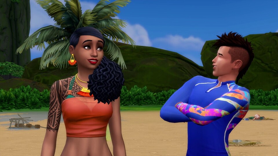 Es wird tropisch: Das nächste DLC für die Sims 4 heißt Inselleben und erscheint am 21. Juni für PC.