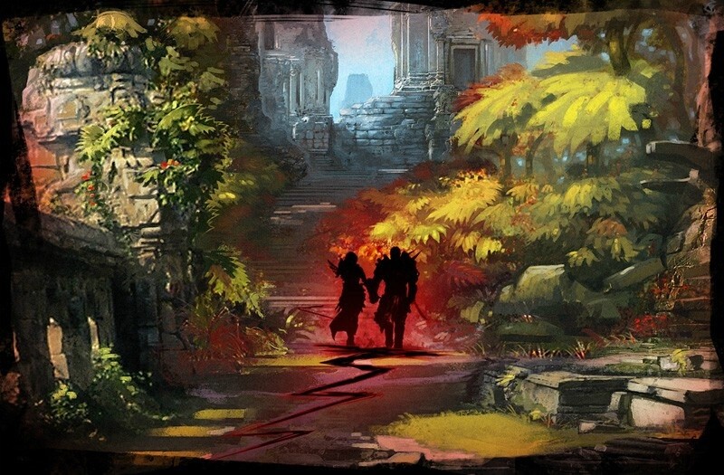 Das erste Artwork zu Divinity 3. Das Rollenspiel wird auf der E3 offiziell vorgestellt.