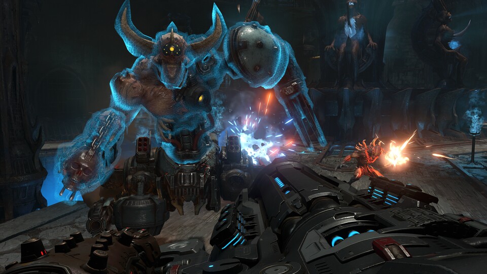 Wer hätte es gedacht? Hinter dem brachialen Geballer von Doom Eternal steckt eine vielschichtige Hintergrundstory.