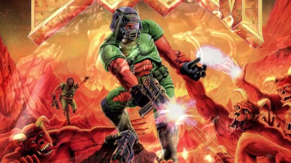 Wer ist der Doom Guy auf dem Cover?