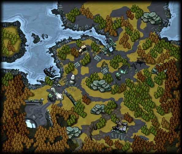 Die Tutorial-Map von Dota 2