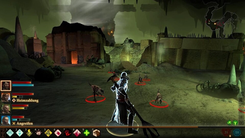 Die Höhlen in Dragon Age 2: Das Vermächtnis erinnern an die Thaigs im Vorgänger.