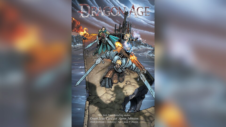 The Dragon-Age Comic is described with the Scroll of Magic from Origins.