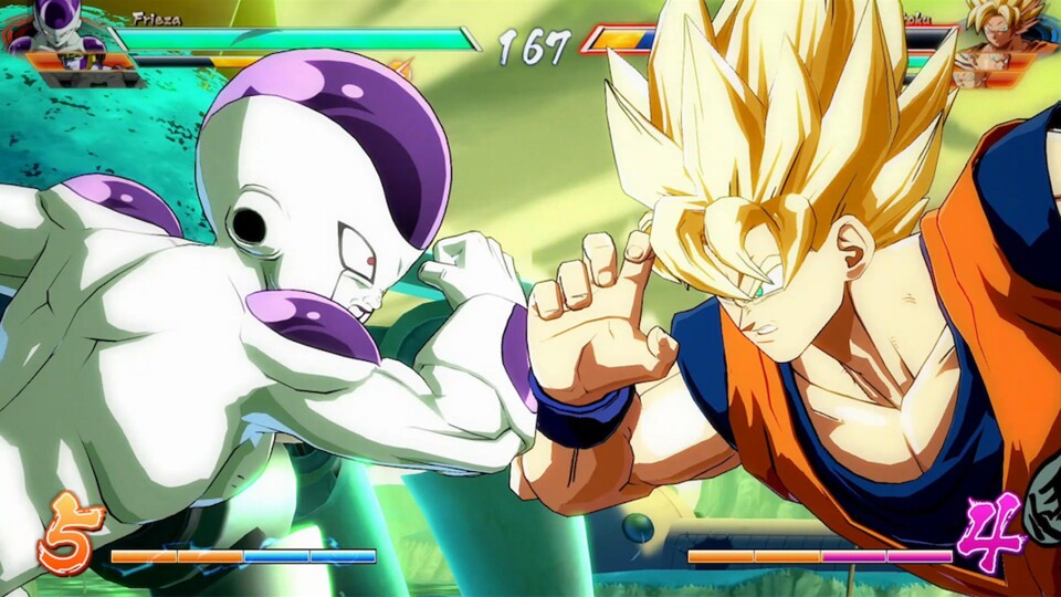 Dragon Ball FighterZ ist ein eher klassisches 2D-Prügelspiel.