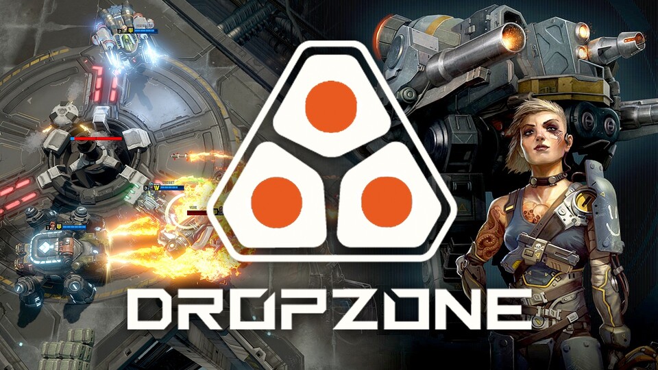 In Dropzone haben beide Spieler 15 Minuten Zeit, um mehr Energiekerne als der Gegner hochzuladen. Kills helfen dabei, geben aber keine Punkte.