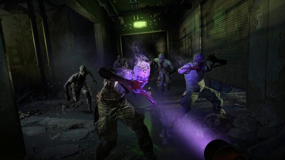 Viele freundliche Zombies wollen euch nachts um eure Hirnmasse erleichtern.