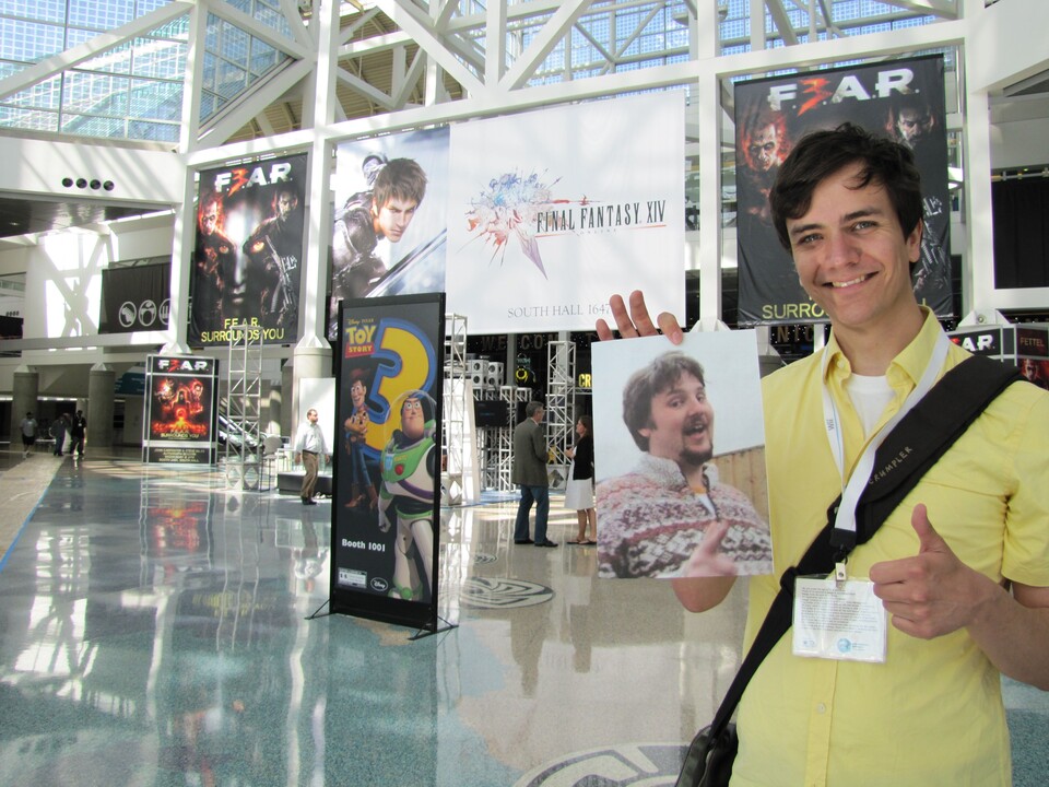 Mathias Büchner begleitet uns auf der E3 2010. 