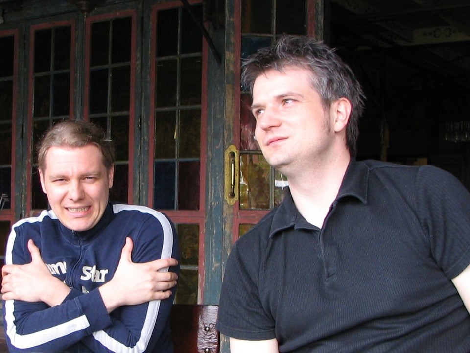 Christian Schmidt und Gunnar Lott auf der E3 2006.
